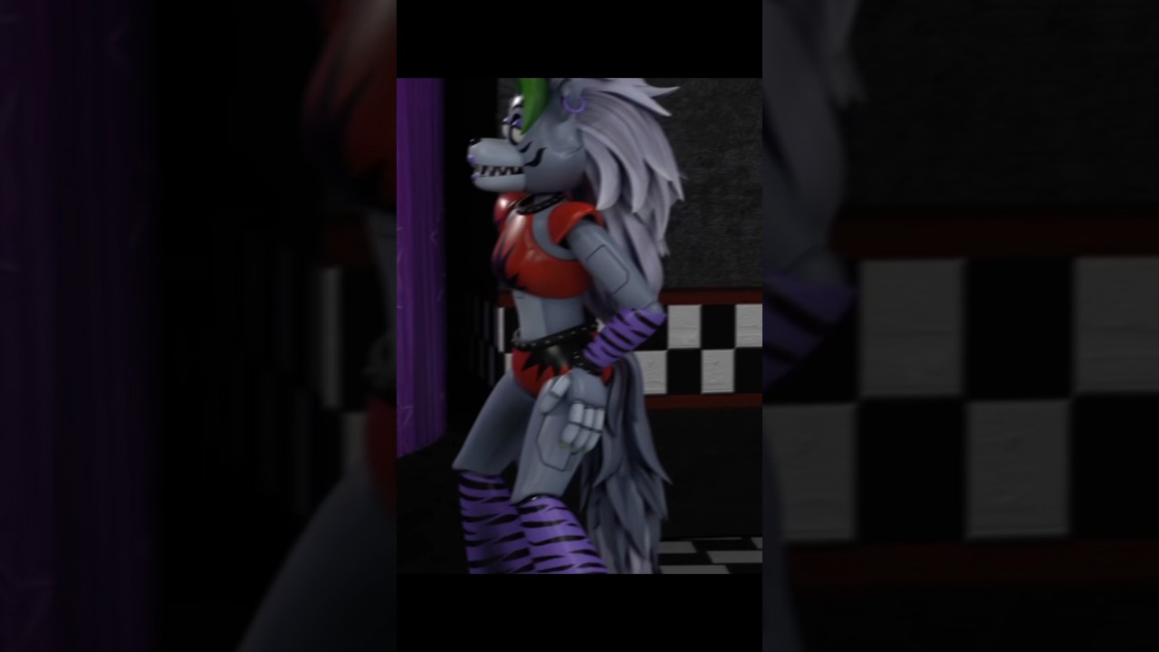 Roxy Meets Foxy | You Are A Pirate Song | #shorts #fnaf #pirate #foxy #roxy #viral #funny #meme