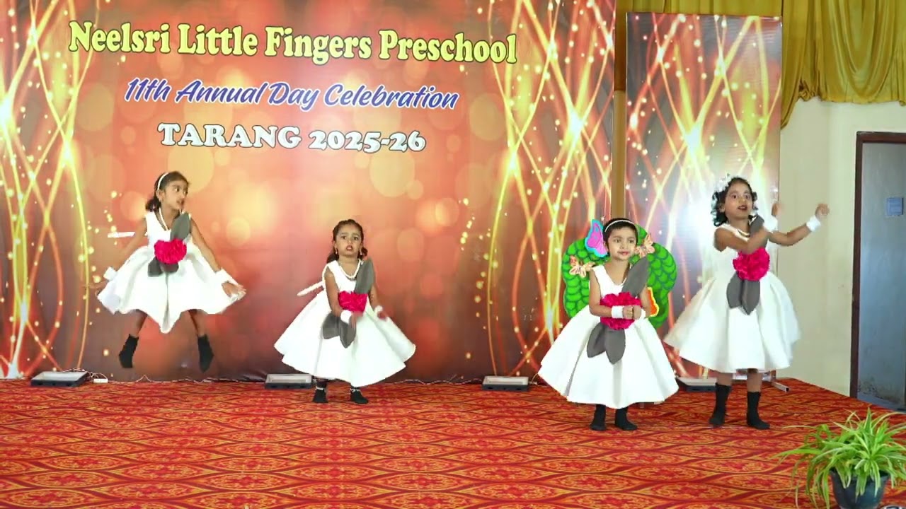 Oh chitte,jeerjimbe jeerjimbe- by Junior Kg girls 