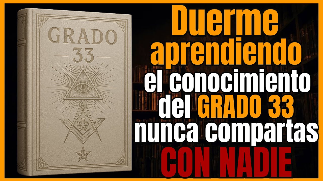 CONOCIMIENTO PROHIBIDO: El Conocimiento de GRADO 33 que Despierta tu Poder y Modifica la Realidad