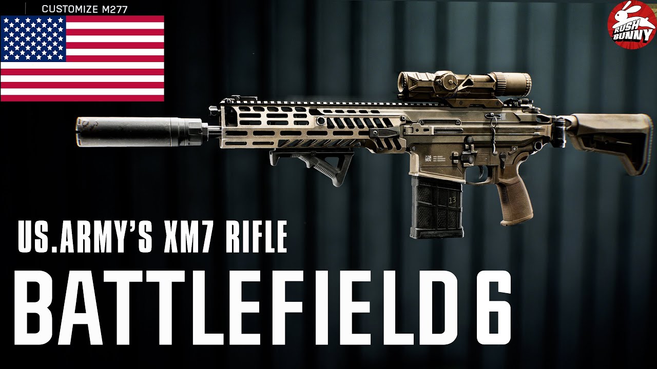 BATTLEFIELD 6 - U.S. Army’s XM7 Rifle Loadout Gameplay (Next Gen Weapon!) #battlefield6