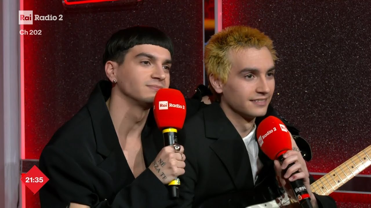Intervista a Sethu e Jiz - Radio2 a Sanremo