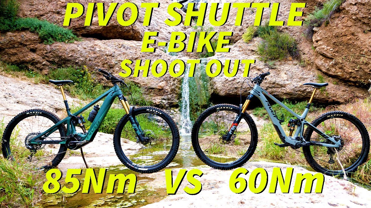 Обзор электровелосипедов: лёгкий Pivot Shuttle SL против мощного Pivot Shuttle LT