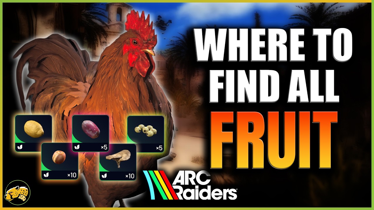 Arc Raiders — Где найти ВСЕ ФРУКТЫ — Как улучшить Скрэппи до максимального уровня