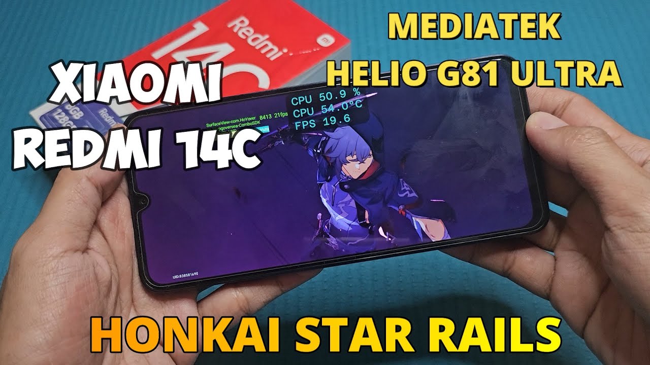 Honkai Star Rails in Xiaomi Redmi 14C