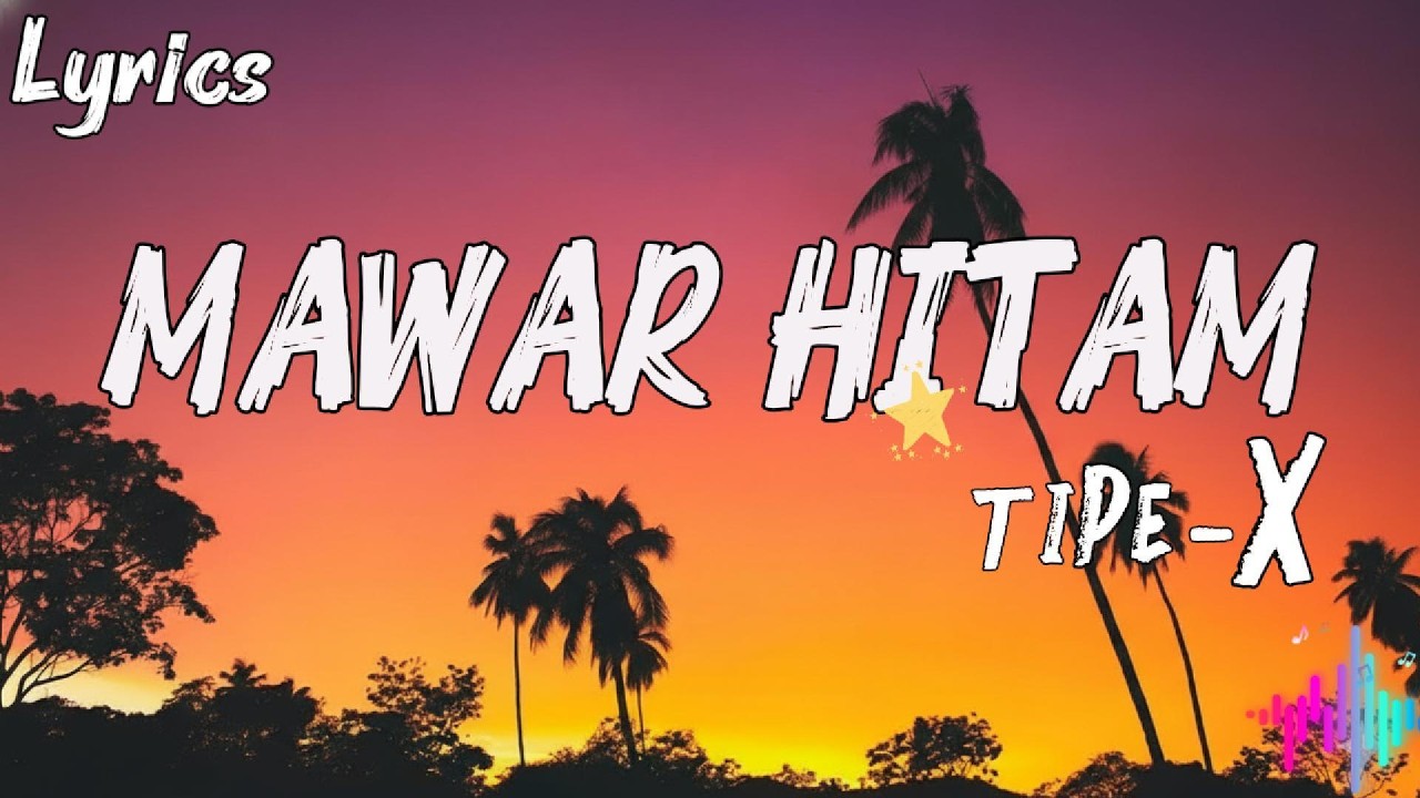 Mawar Hitam - Tipe-X (Lyrics) 🎵 Lirik Lagu Indonesia