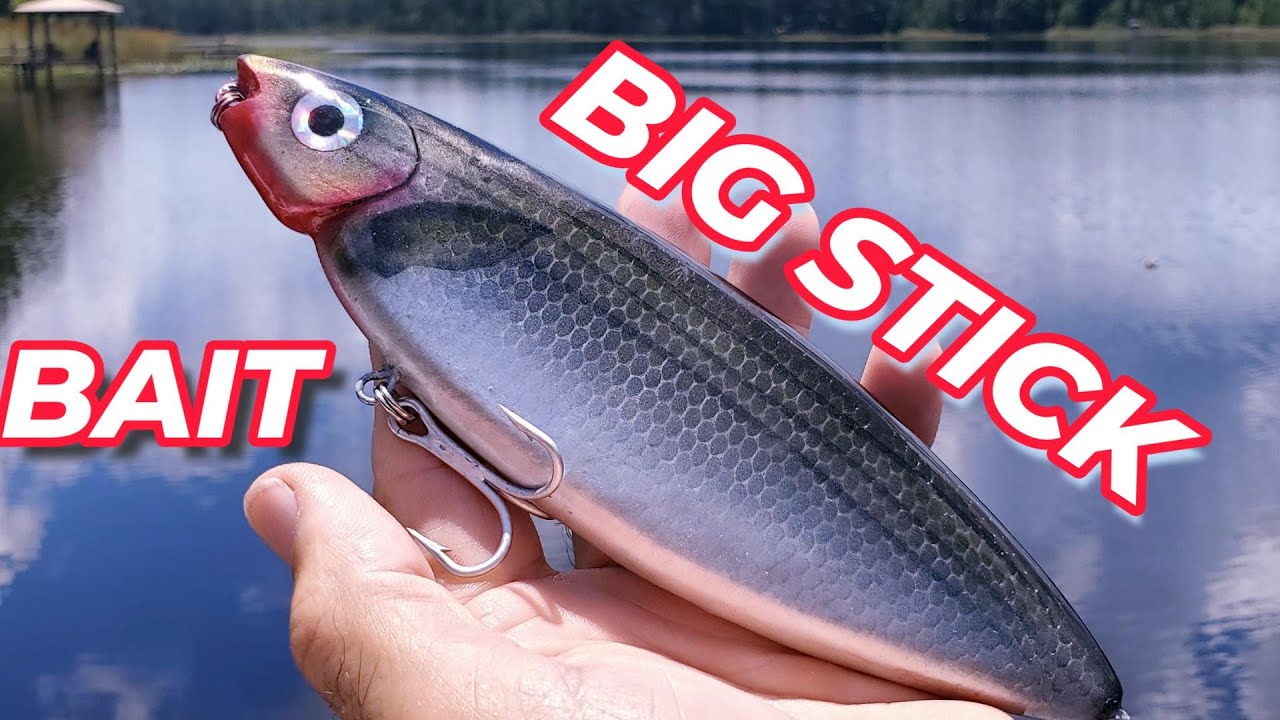 Making a big stick bait for saltwater fishing, Will a Muskie lure work in saltwater?  #lurebuilding