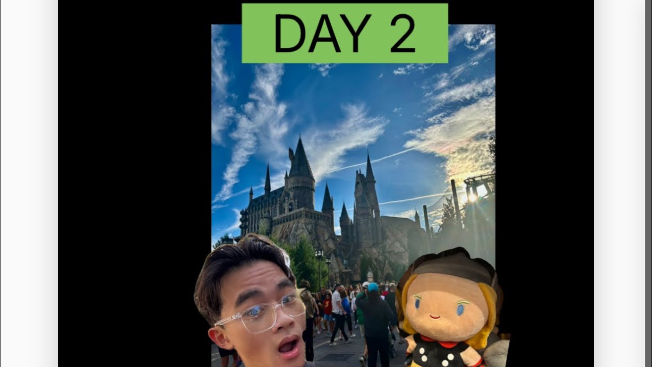UNIVERSAL VLOG DAY TWO (HOGWARTS)
