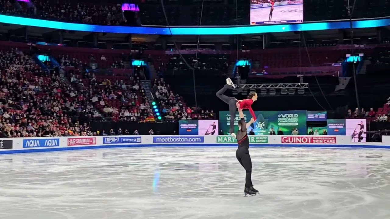 Annika Hocke/Robert Kunkel 2024 World Figure Skating Championships FP fancam