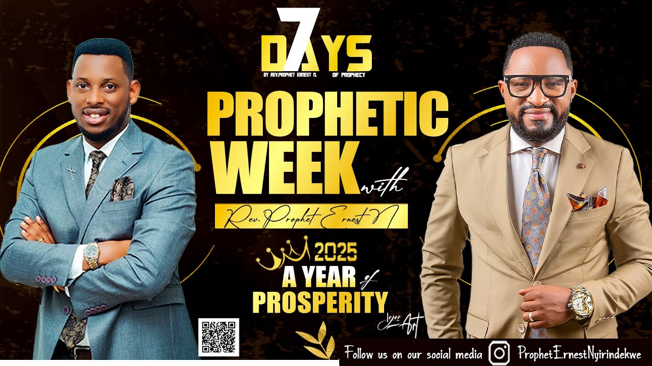 12/1/2025/ SEVEN (7) DAYS OF PROPHECY FINAL- SEVEN DAY (7) WITH JACKSON AND  REV PROPHET ERNEST N