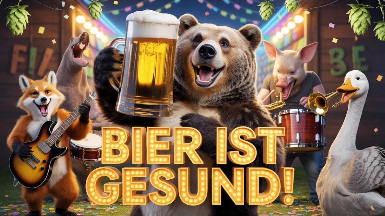 Bier ist gesund! 🍺 Der lustigste Party-Song 2025 | Party Gauner
