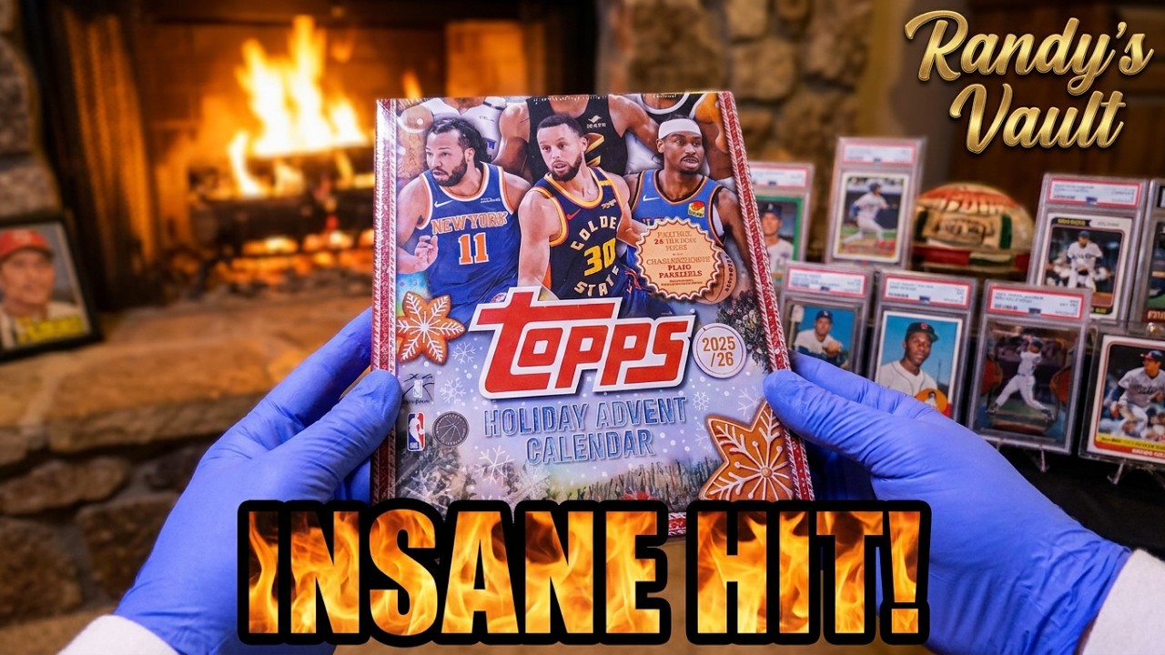 25/26 NBA Advent Calendar. Break 26.7 #nba #sportscards #tradingcards #breaking