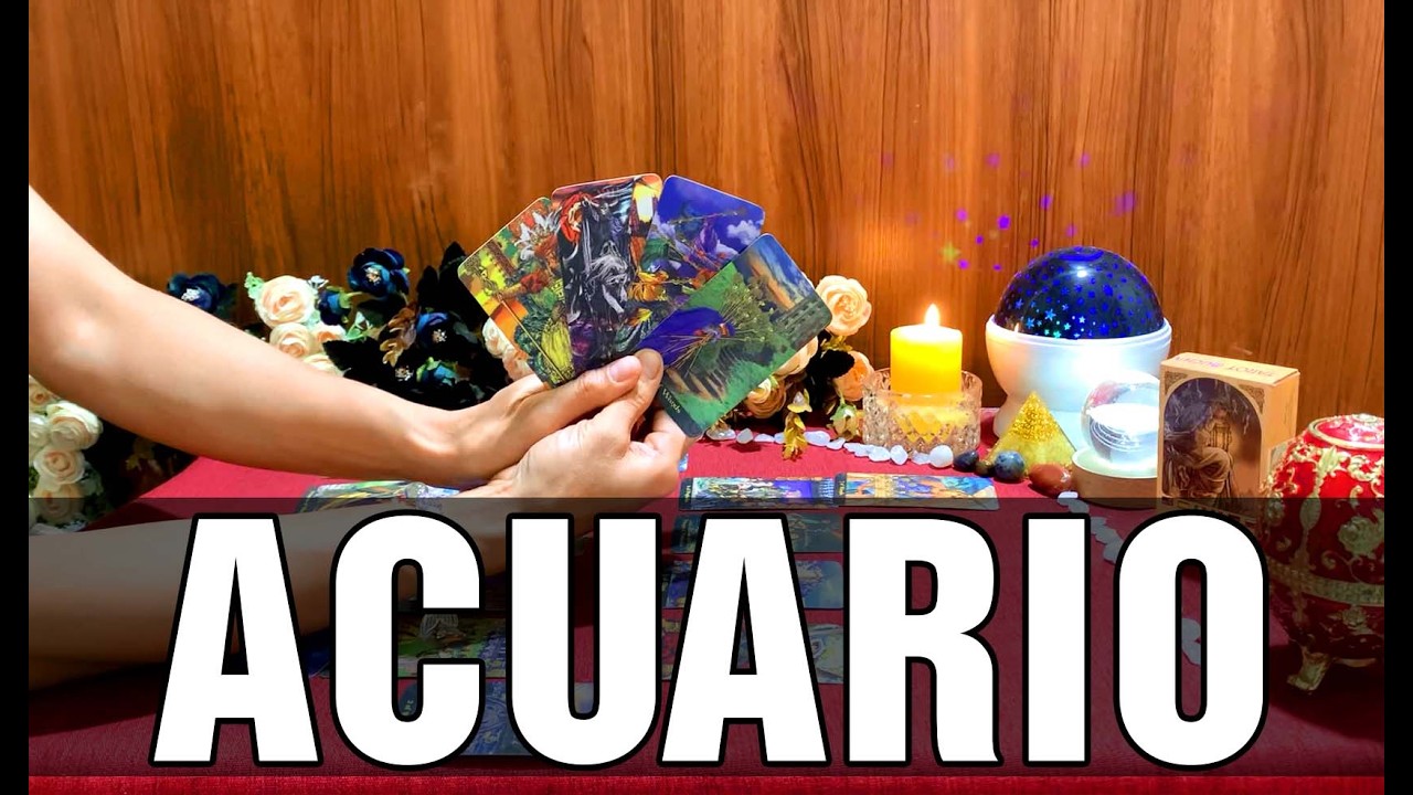 ACUARIO LOGRAS LO IMPOSIBLE! TE CONVIERTES EN ADMIRACIÓN TOTAL TU DESEO MÁS SECRETO SE HACE REAL HOY