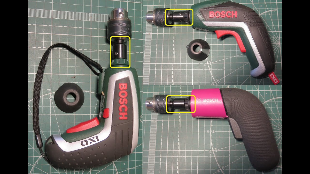 апгрейд: Bosch IXO (1-2-3-4-5-6) + переходник (B10 - Ø 10 мм) + ключевой патрон ПС-6
