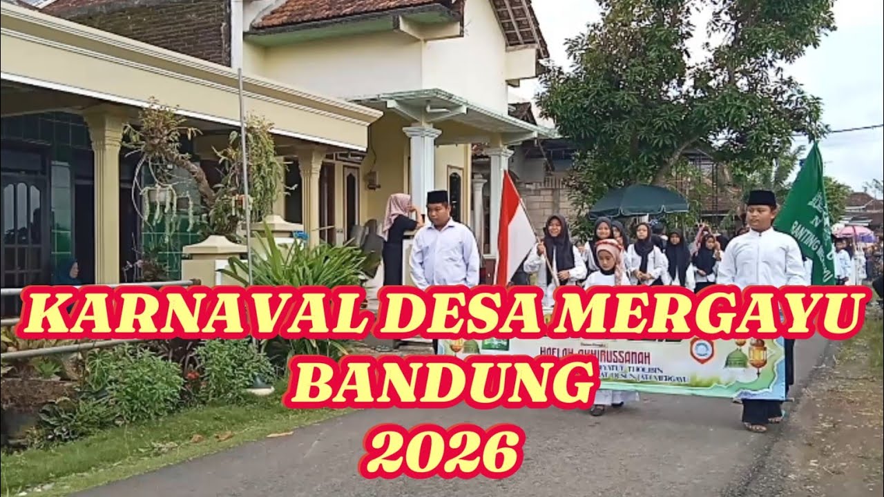 Karnaval desa mergayu bandung 2026 #karnaval #pawai #festival 