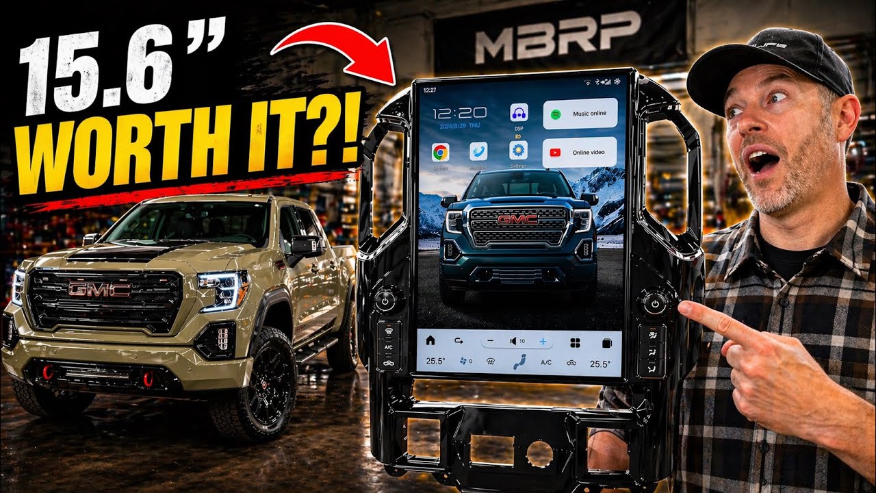 FINALLY! A LARGER SCREEN - 2019-2024 - GMC Sierra / Chevy Silverado - Full Install Tutorial.
