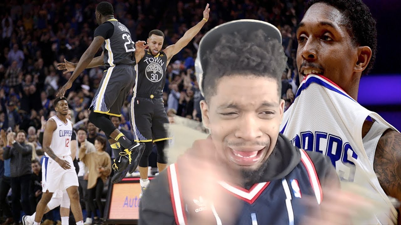 CURRY DROPS 40.. LOU WILL OUTPLAYS HIM! WARRIORS vs CLIPPERS HIGHLIGHTS REACTION