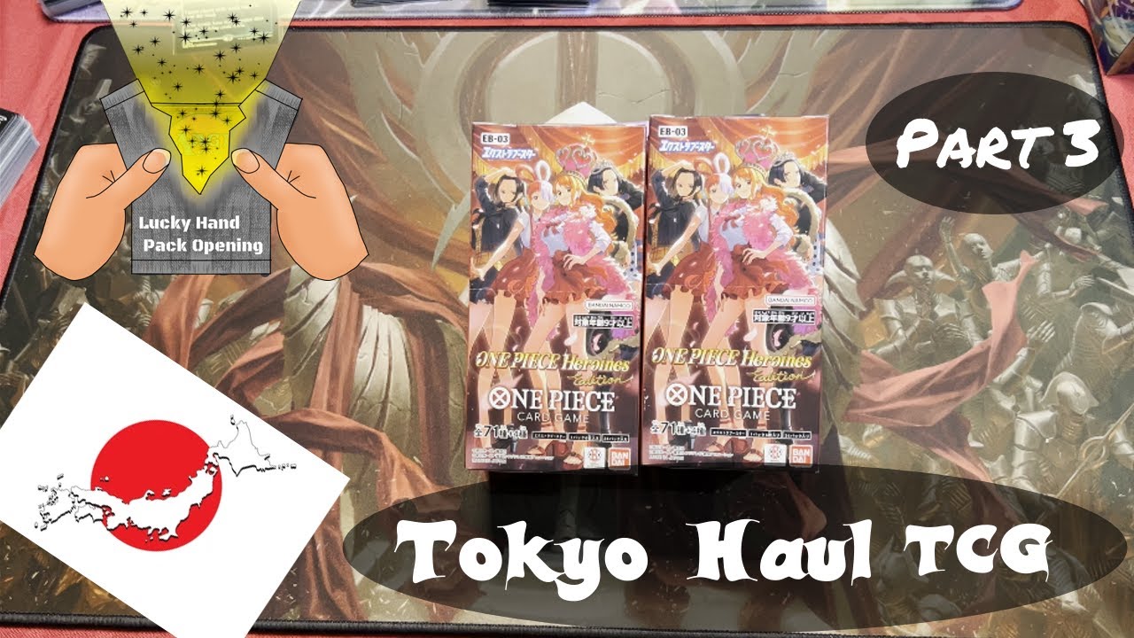 Tokyo Haul TCG Part 3 #onepiece #waifu #japan #tcg #opening #unboxing #anime #deutsch