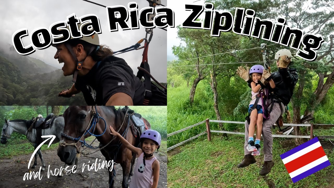 Costa Rica Zip Line with a 6 year old!