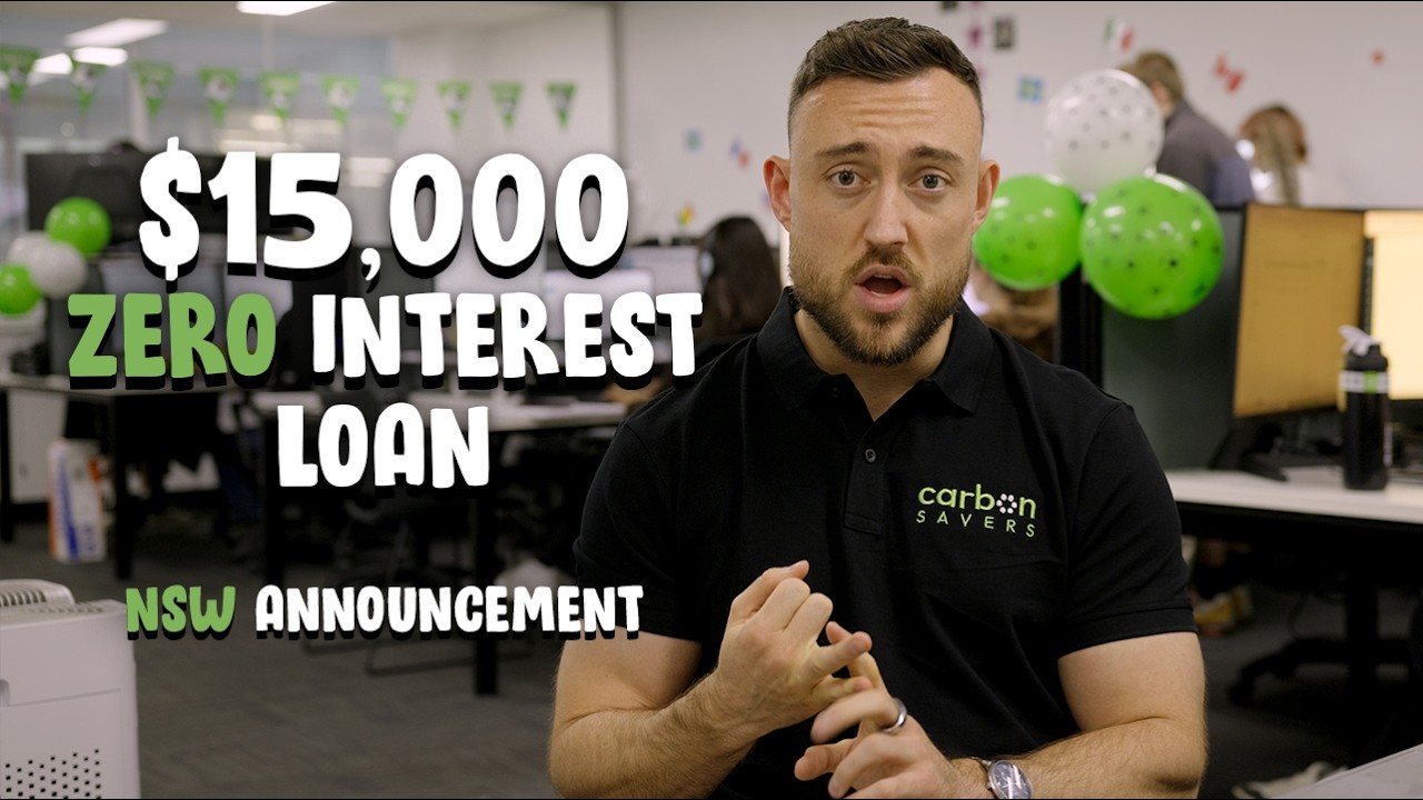 New NSW Government $15,000 Interest-Free Loan for Home Energy Upgrades