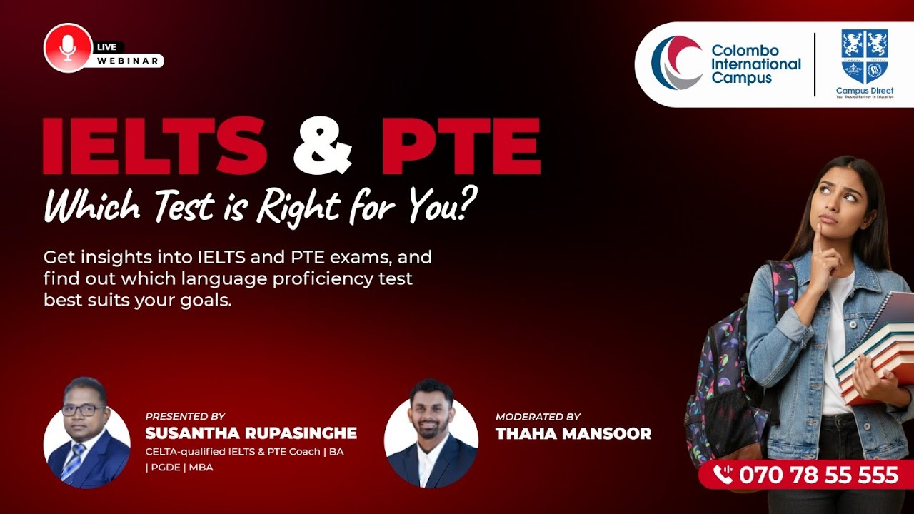 Webinar 4 – IELTS & PTE 🎥