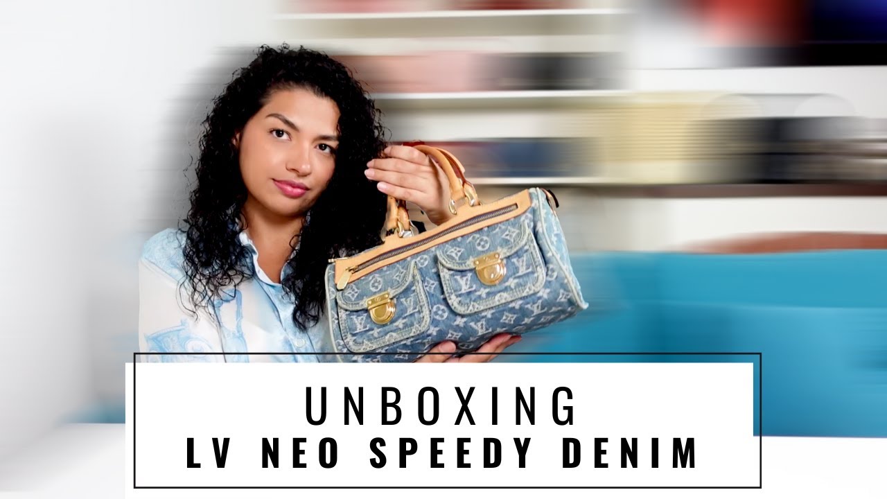 SAC LOUIS VUITTON UNBOXING | NEO SPEEDY EN DENIM | 31 JOURS D'UNBOXINGS 🤩 | 📦 JOUR 2