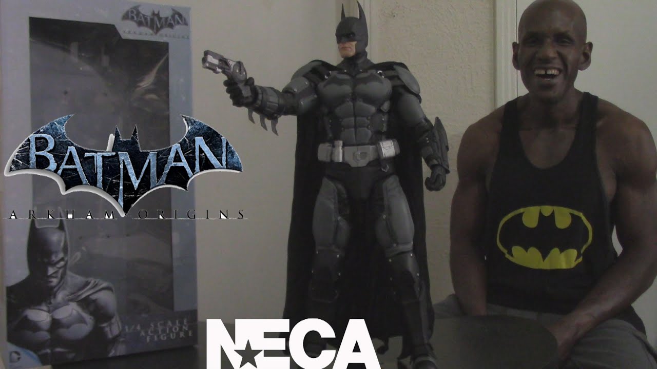 NECA Batman: Arkham Origins 1/4 Batman Figure Review