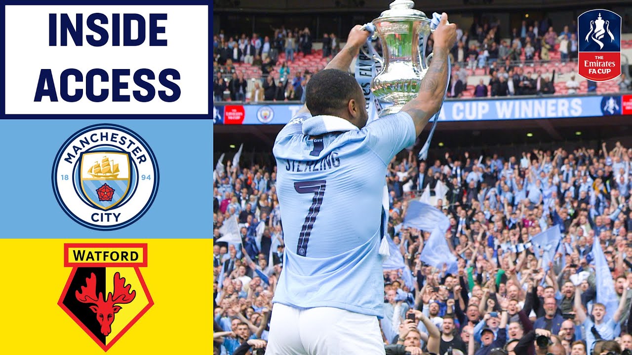 Inside Access to Manchester City FA Cup Win! | Manchester City 6-0 Watford | Emirates FA Cup
