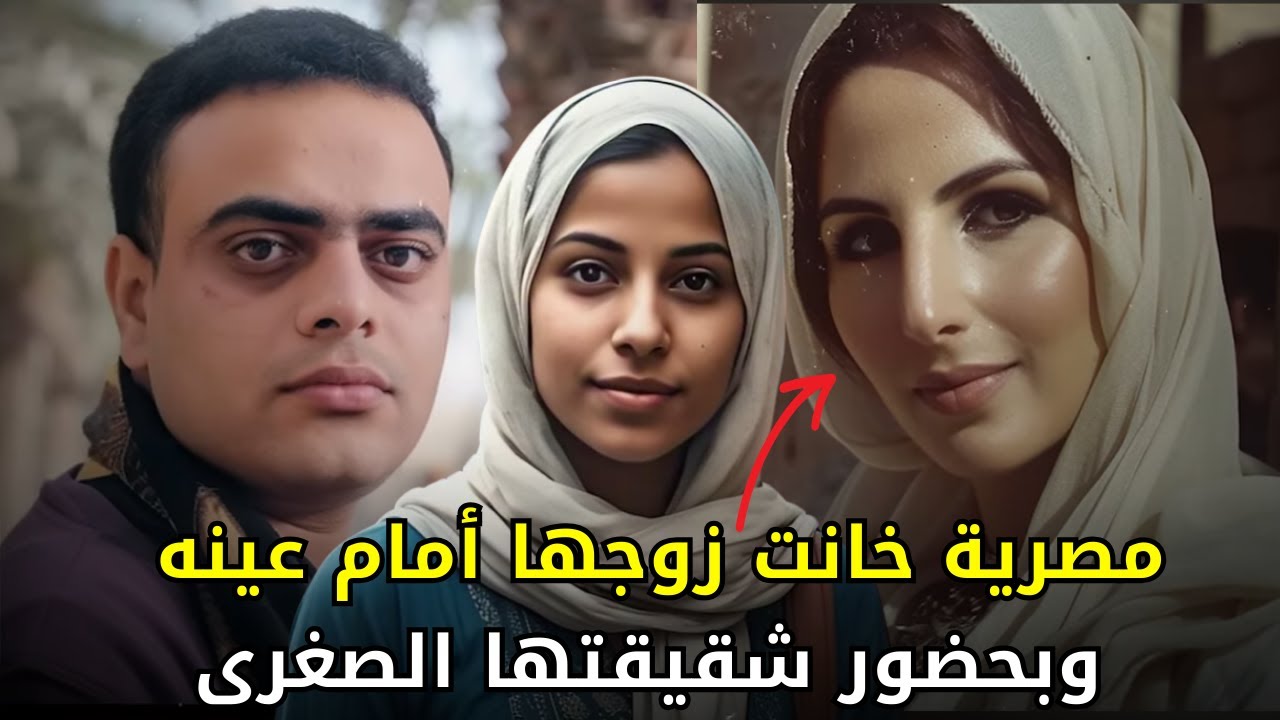 امرأة مصرية عـــ,ــذبت زوجها بمساعدة عشيقها وخانته أمام عينيه وفي حضور شقيقتها الصغرى