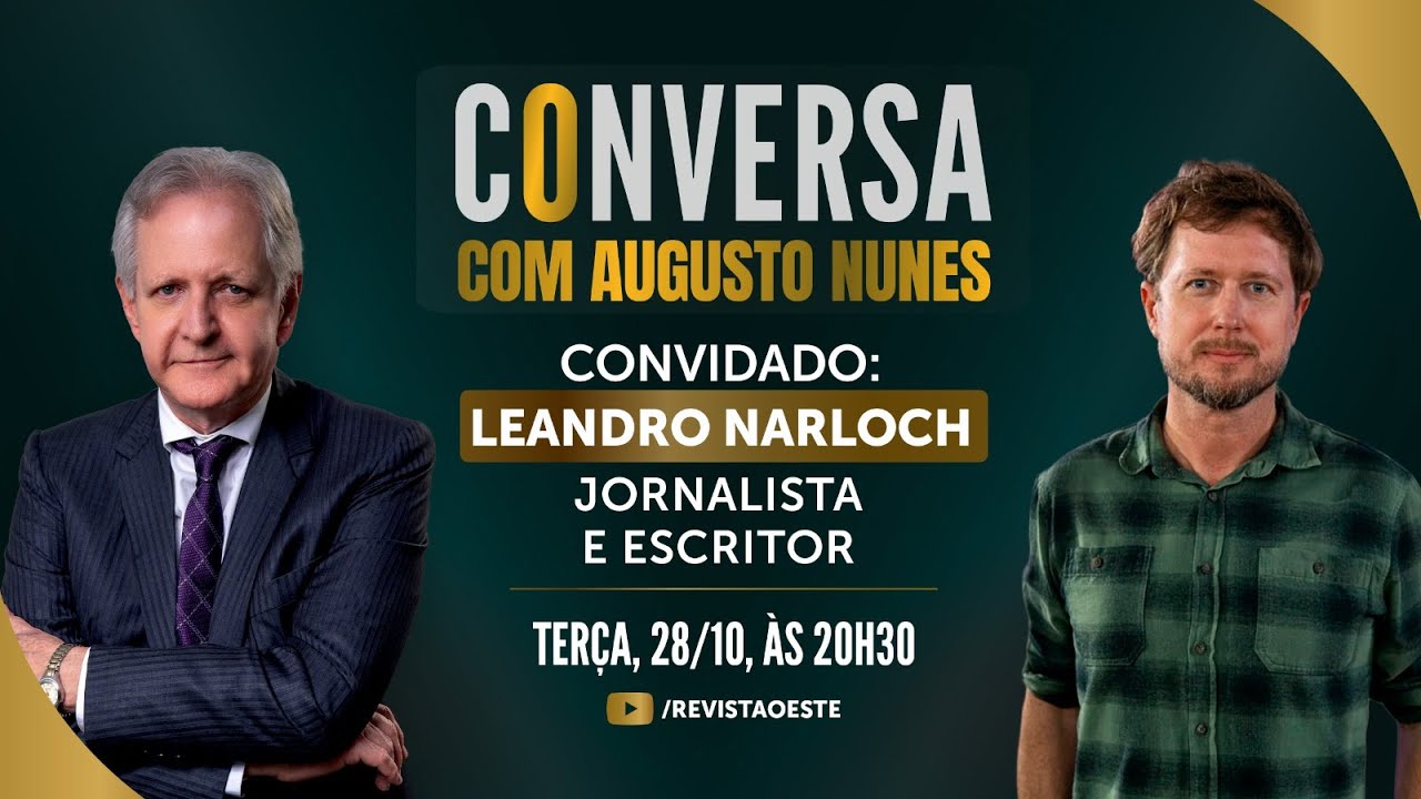 CONVERSA COM LEANDRO NARLOCH - JORNALISTA E ESCRITOR