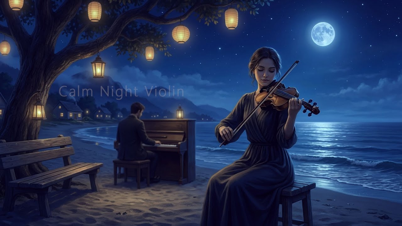 Soft Violin Sleep Music for Insomnia 😴 | Gentle Instrumental Sounds for Deep Rest