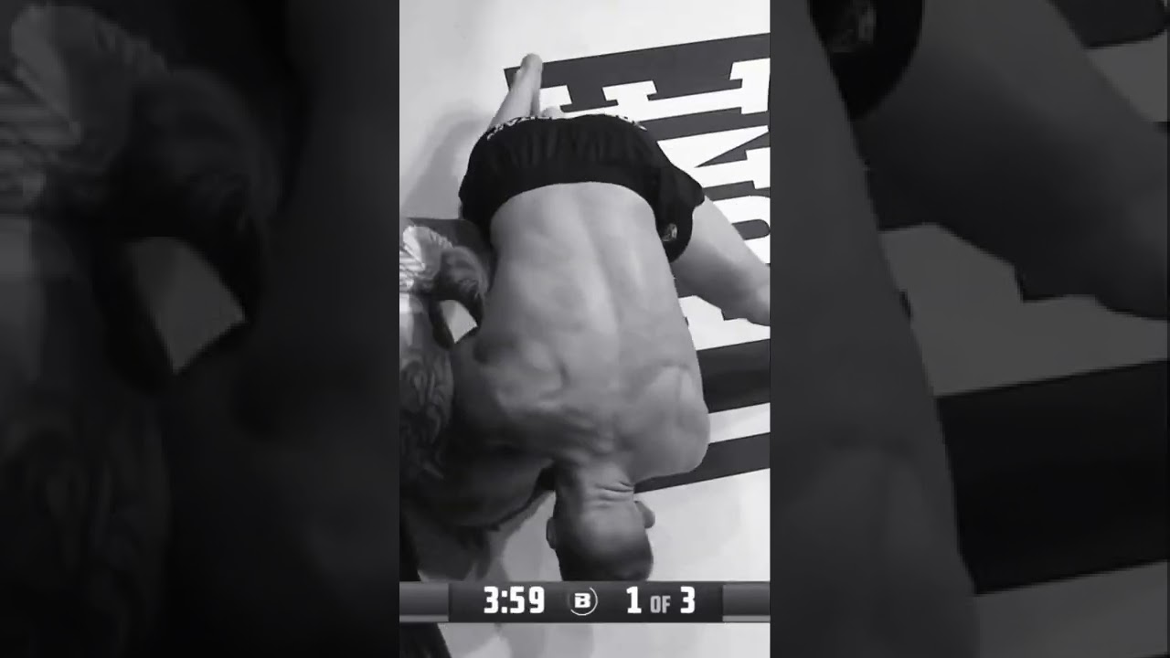 Luke Trainer gets it done via submission! #bellator287 #mma #shorts #youtubeshorts