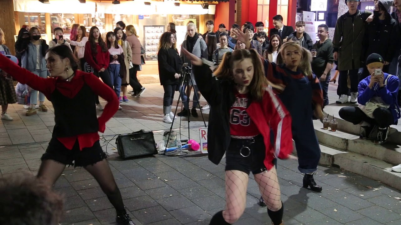 JHKTV]홍대댄스레드스파크 hong dae k-pop dance red spark IDOL - BTS