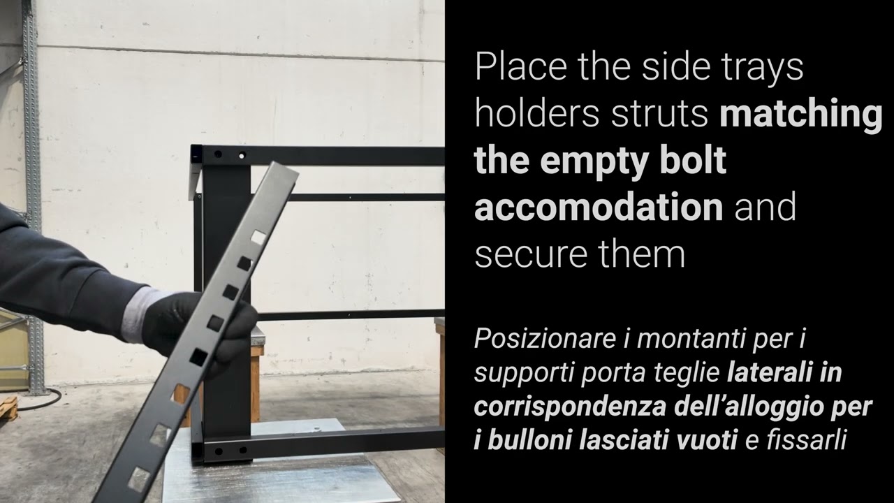 Moretti Forni S Serie Stand Support Assembly Process