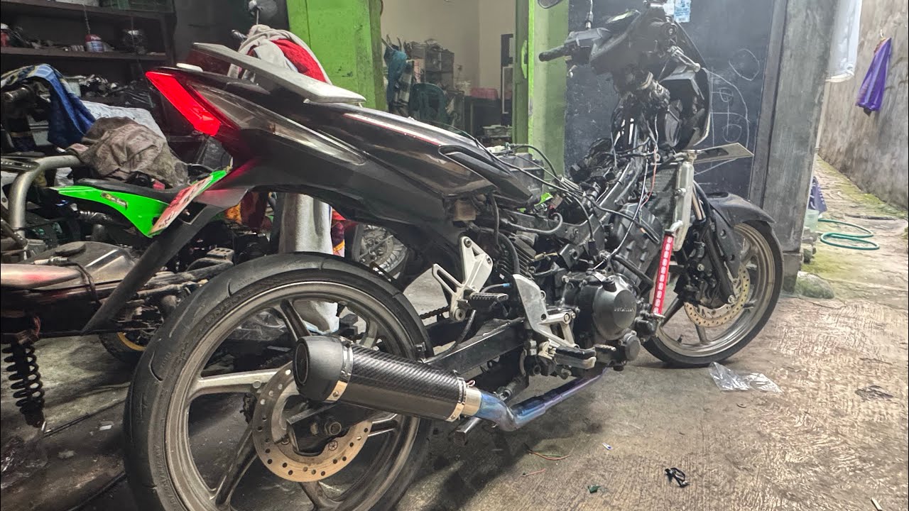 Honda CS 1 Pakai ECU BRT juken 5 plus