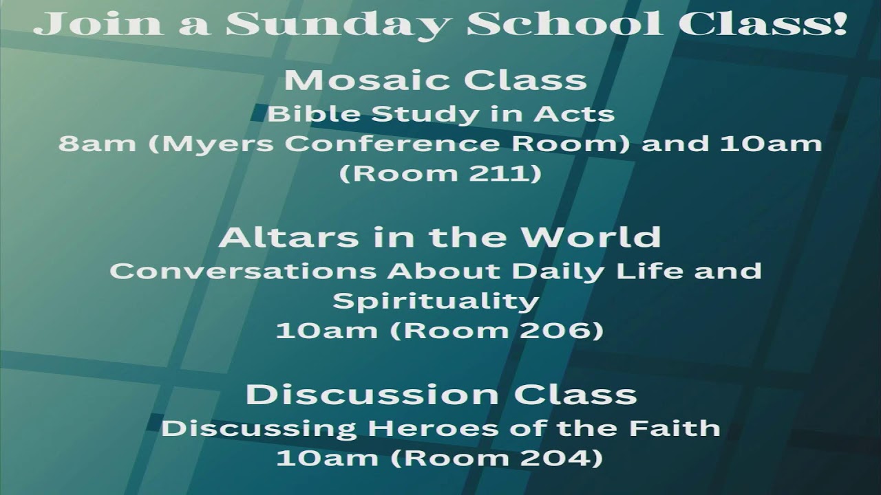 Contemporary Worship Service