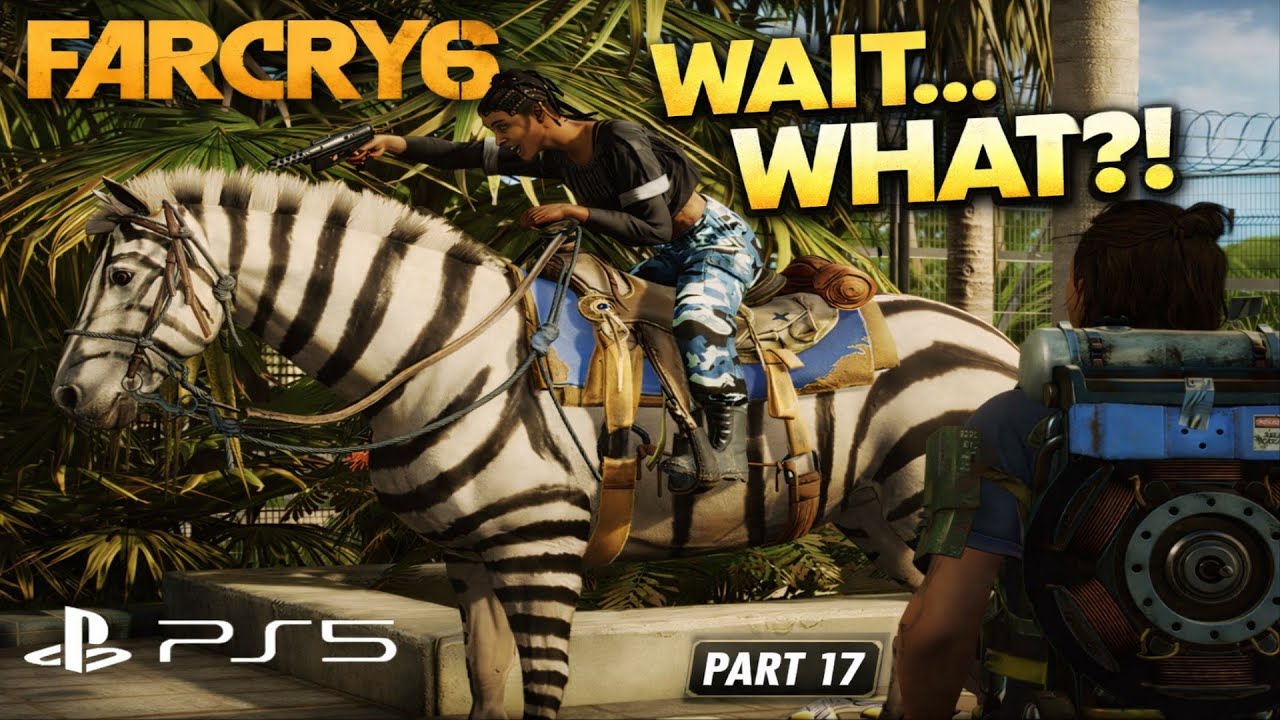 Far Cry 6 Gameplay Part-17: The Zoo Turned Into a Warzone… 🦓💥