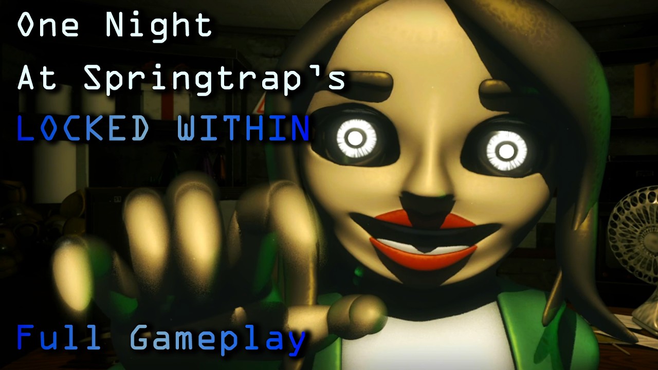 One Night At Springtrap's: Locked Within | Full Gameplay [FNAF Fan Games 2026]