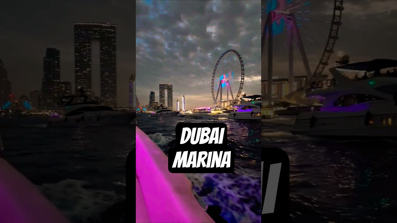 Dubai Marina cruise | Marina cruise in Dubai | Dubai cruise | luxury cruise in Dubai