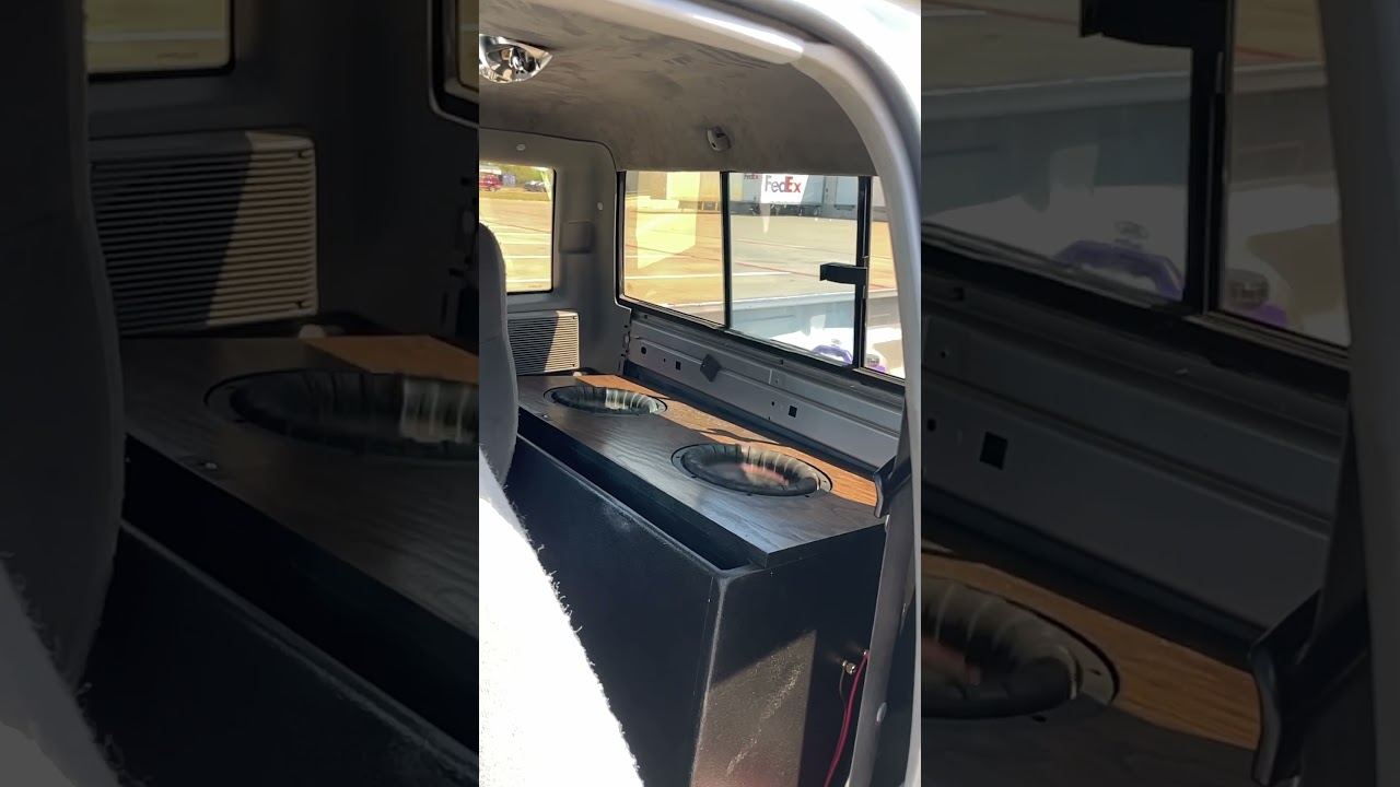 2 10&rsquo;s American Bass XFL #americanbass #subwoofer #fordranger
