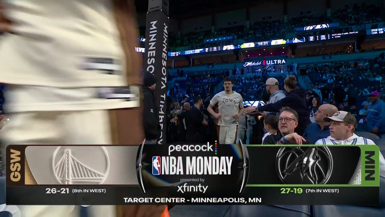 NBA on Peacock/NBCSN intro | GS@MIN | 1/26/2026