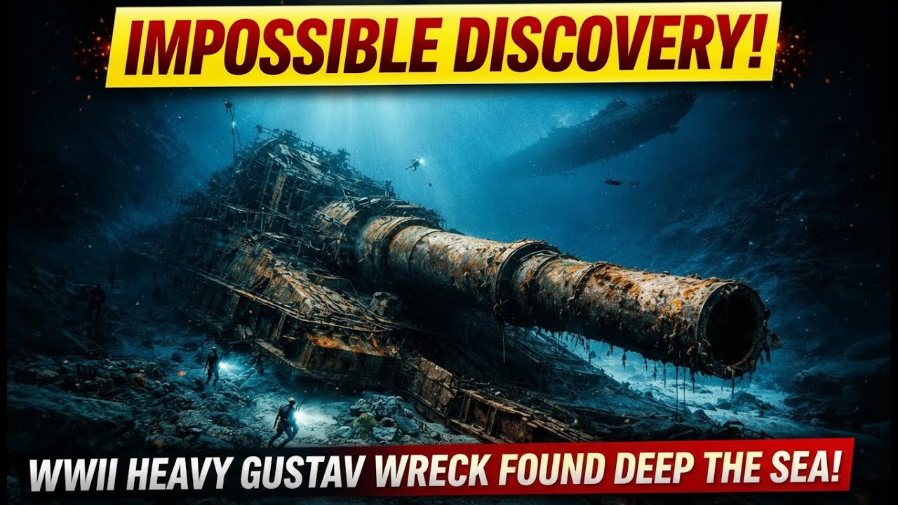 WWII Schwerer Gustav: From Sunken Rust to Restored Giant