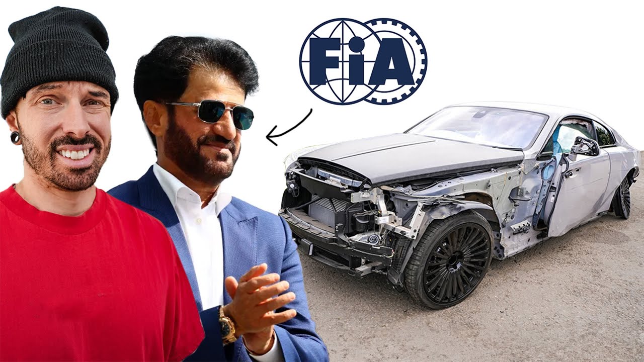 ПЫТАЮСЬ ПРОДАТЬ СВОЙ РАЗБИТЫЙ РОЛЛС-РОЙС ПРЕЗИДЕНТУ FIA