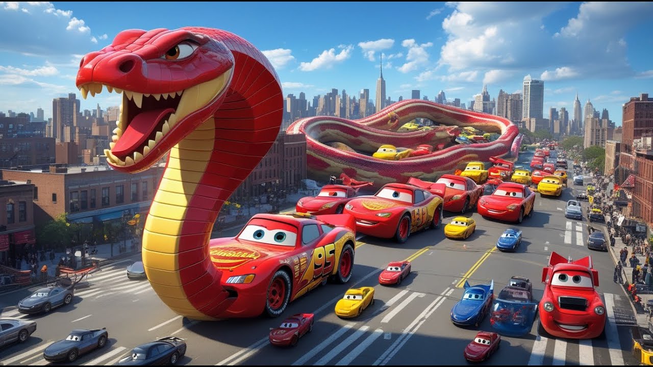 5 Simple Tips to Survive the Chaos with Giant Snake McQueen 🐍🚗💥