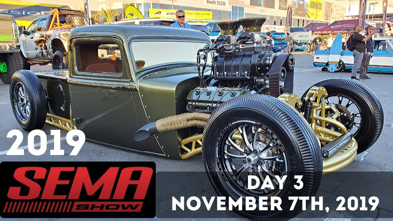 SEMA show 2019 Highlights - Amazing cars and trucks - Las Vegas Day 3