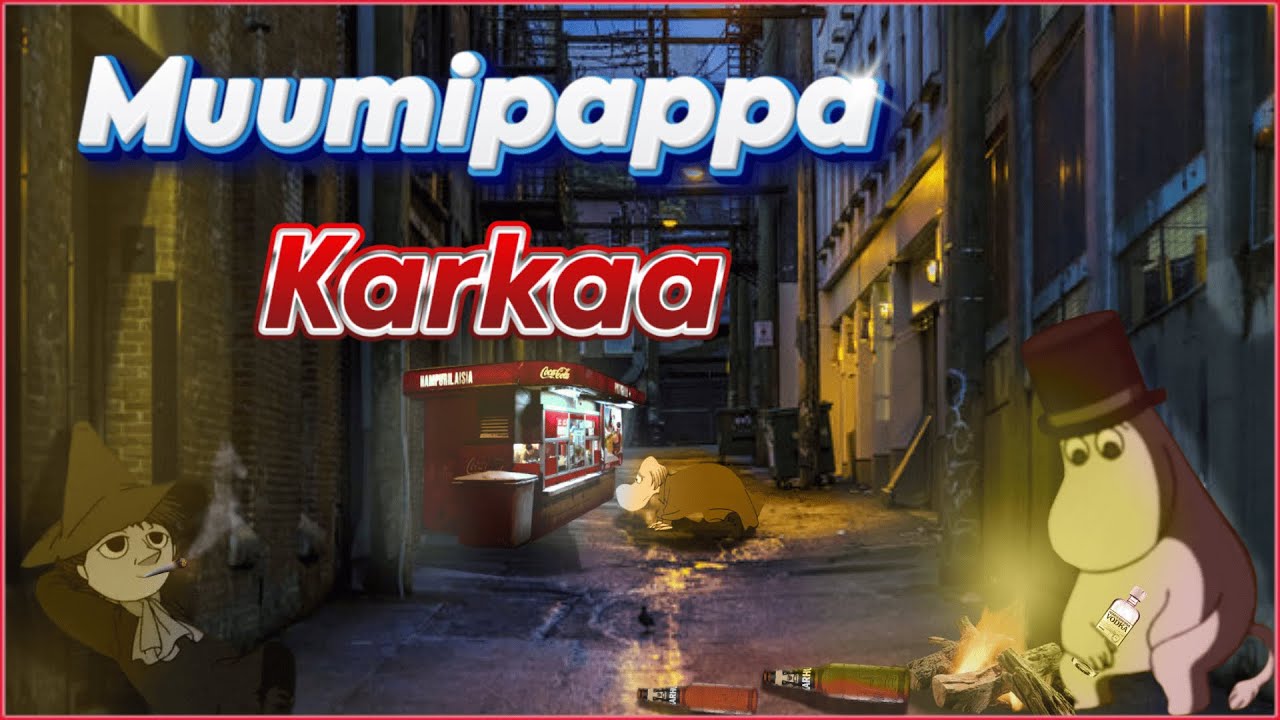 Muumipappa karkaa