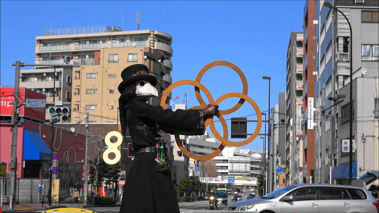 PESTRiCA・亀戸大道芸ホコ天レトロフューチャー(7)・2020年2月23日。