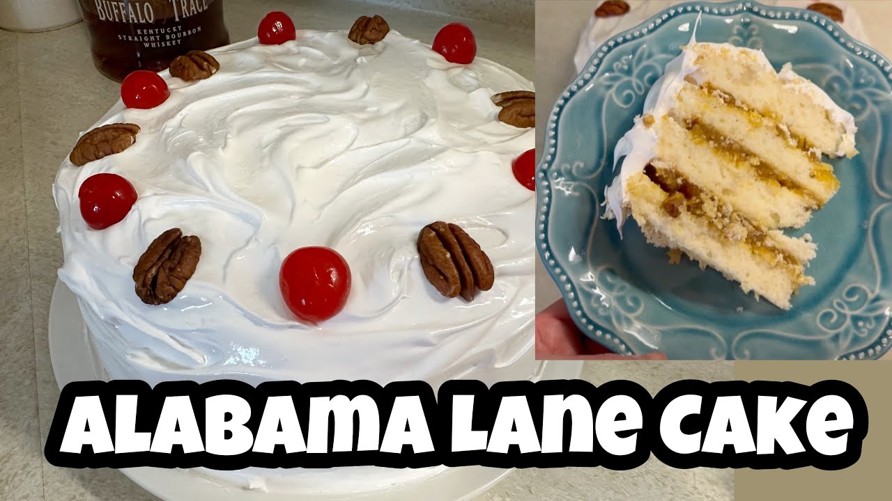 Alabama Lane Cake - Popular State Dessert