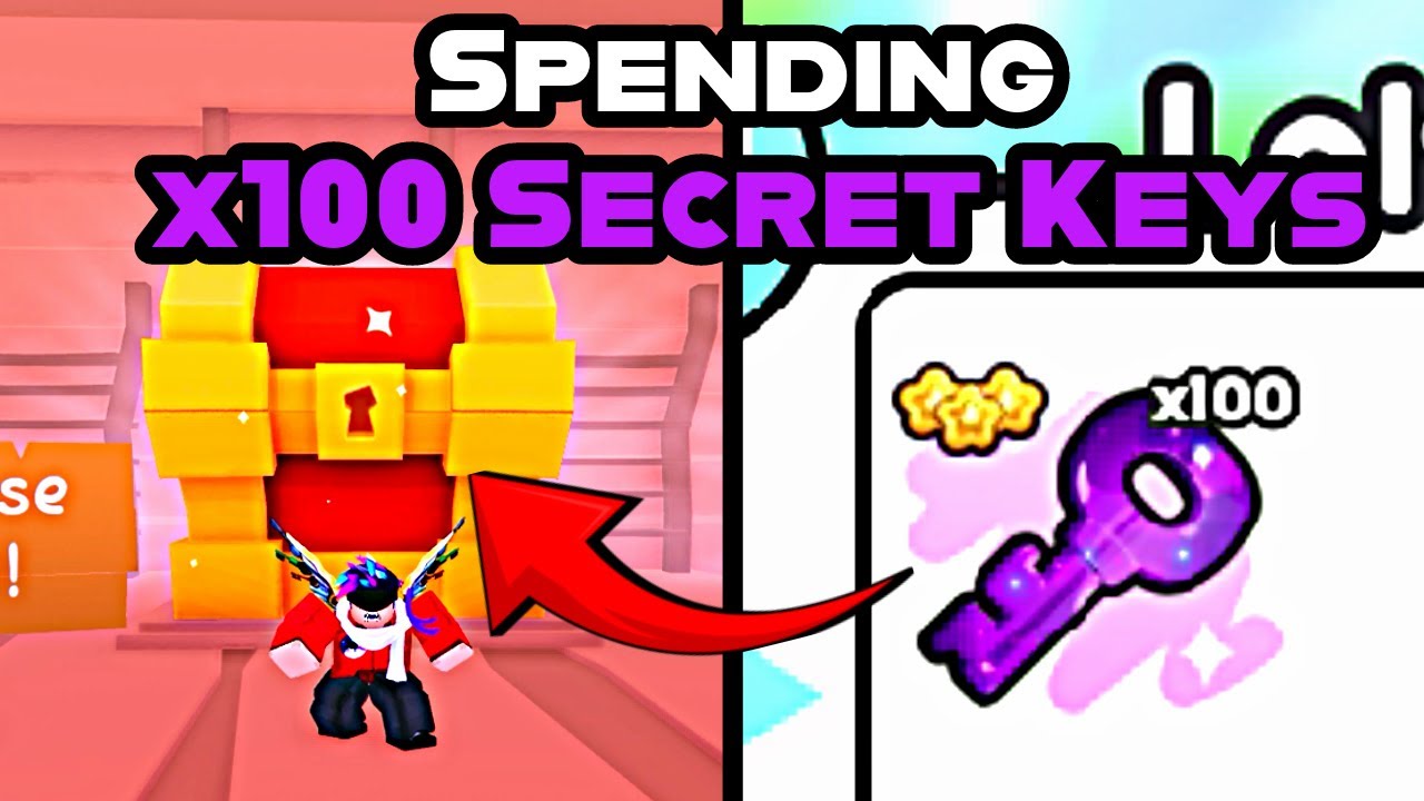 💎 I SPENT 100 SECRET KEYS AND GOT THIS.. | PET SIMULATOR 99