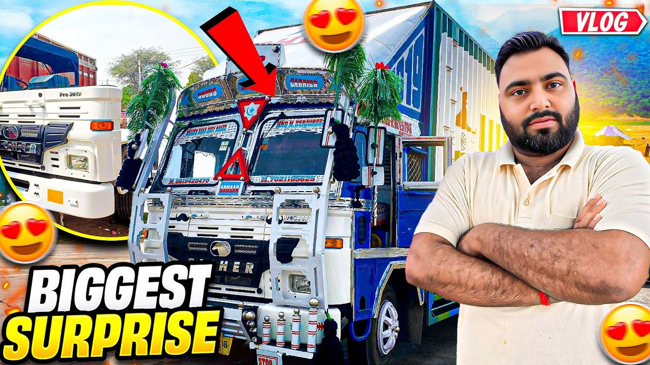 Biggest Surprise Aa Gaya || Truck Ki Delivery ho Gai ||  New Truck Kanha Modified hoga || #vlog
