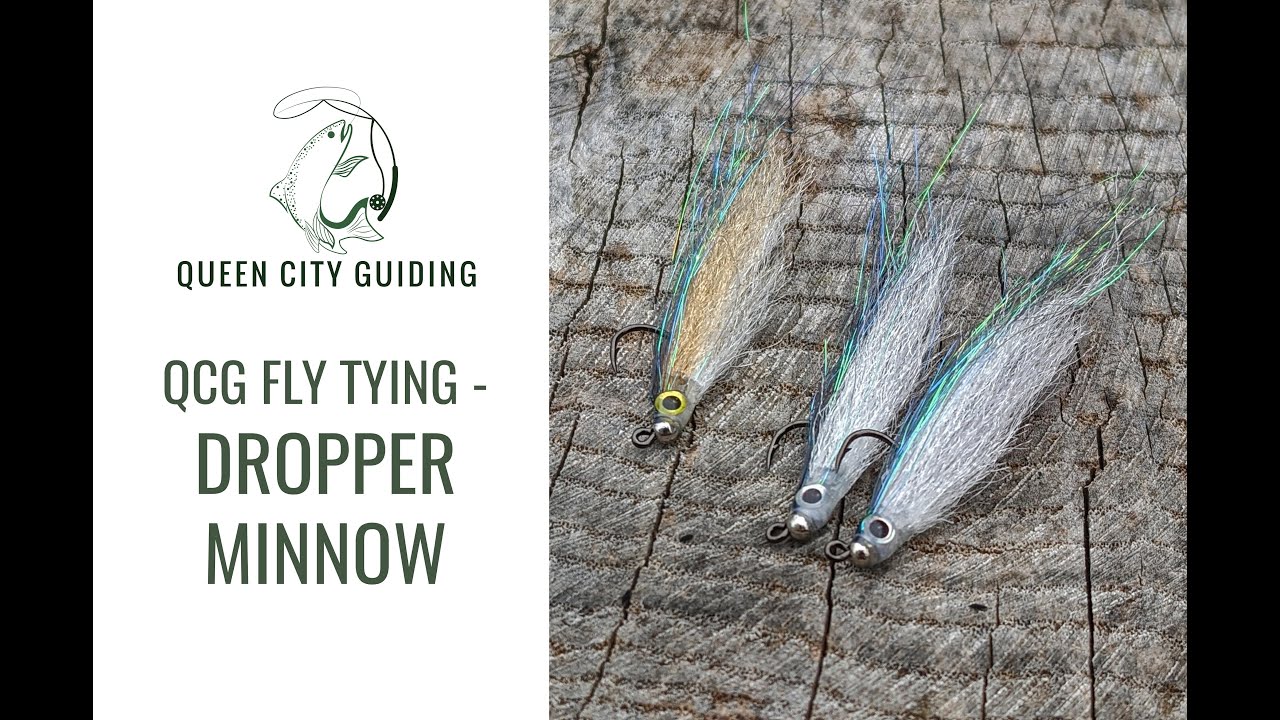 QCG Fly Tying Dropper Minnow Baitfish Fly (Mini Martins Minnow)